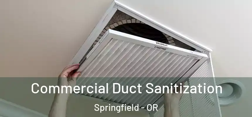 Commercial Duct Sanitization Springfield - OR