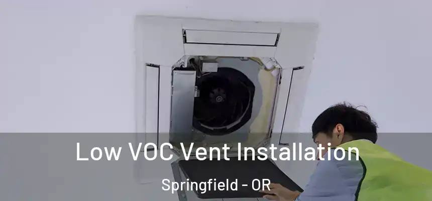  Low VOC Vent Installation Springfield - OR