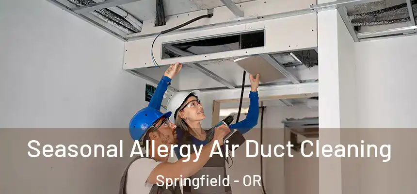 Seasonal Allergy Air Duct Cleaning Springfield - OR