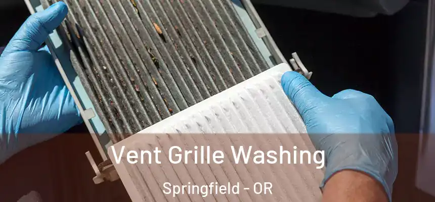 Vent Grille Washing Springfield - OR